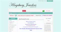 Desktop Screenshot of kingsburyjewelers.com